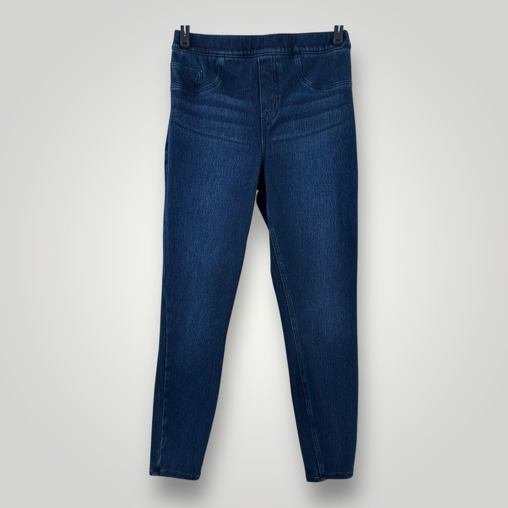 Spanx Jeans Womens Medium High Rise‎ Skinny Pull On Shaping Stretch Pants